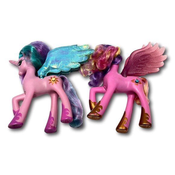 My Little Pony Unicorn Talking Lot 2 Cadance Lights Up Talking Working - Picture 5 of 8